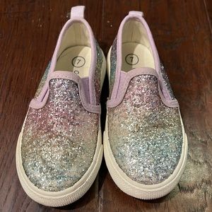 Cat & Jack toddler girls shoes. Used. Size 7